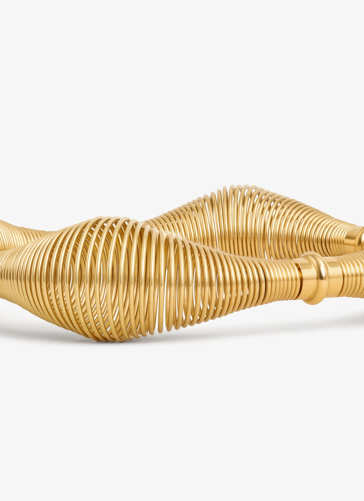 SPIRAL NECKLACE ALAÏA GOLD SPIRAL NECKLACE